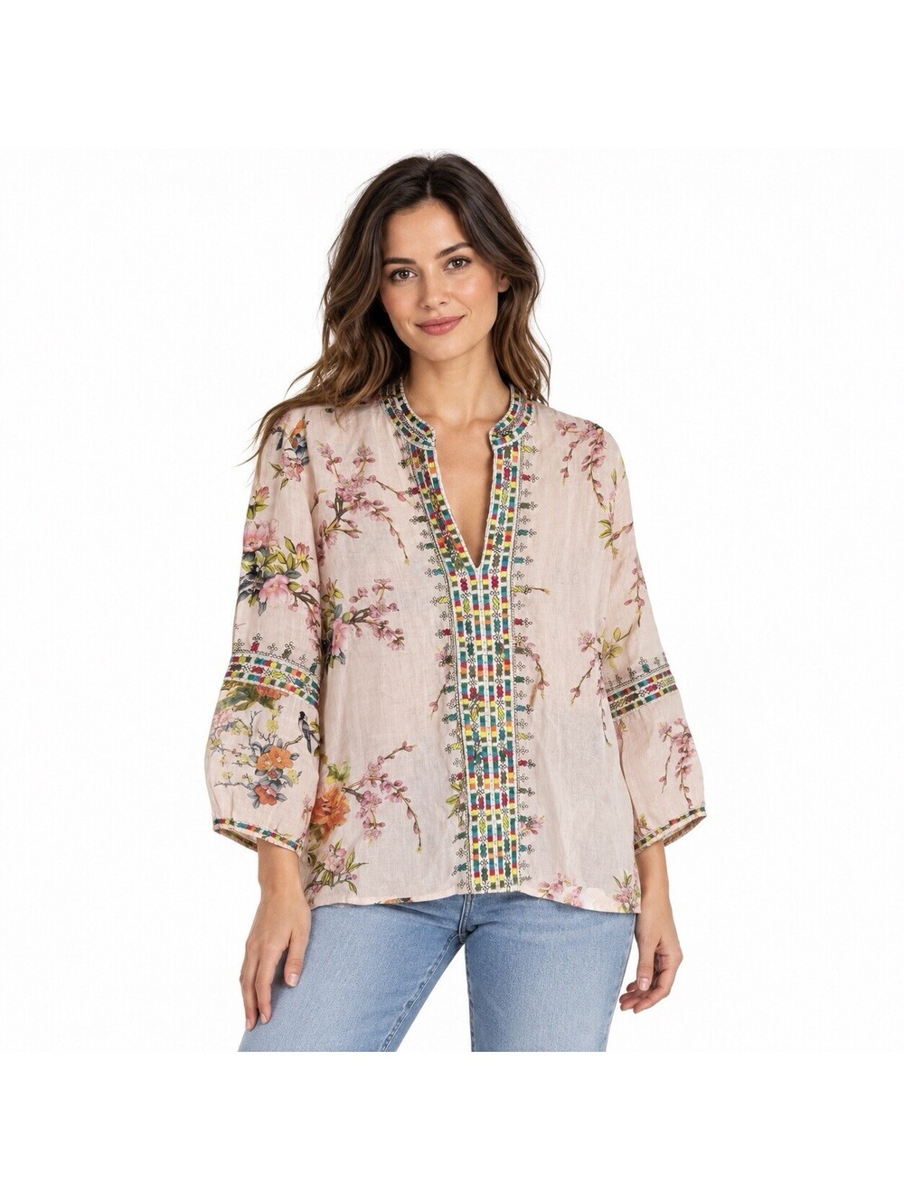 Johnny Was Paris Effortless Blouse